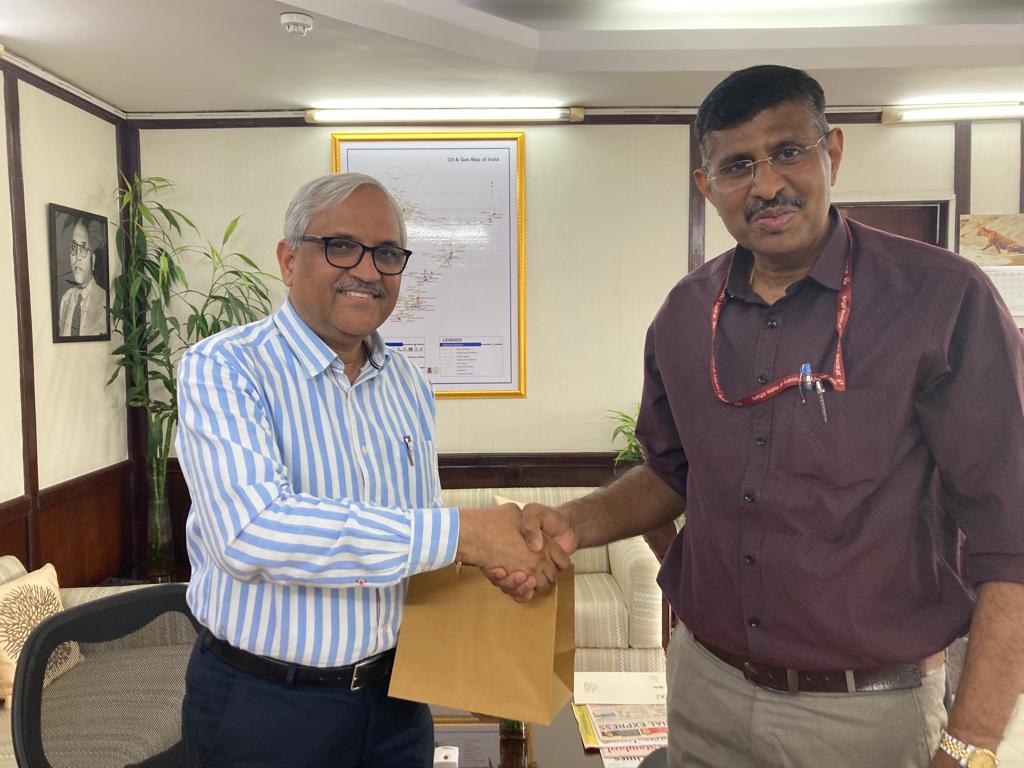 Visit of Professor of Institute of Rural Management, Anand (IRMA) Prof. Harekrishna Misra