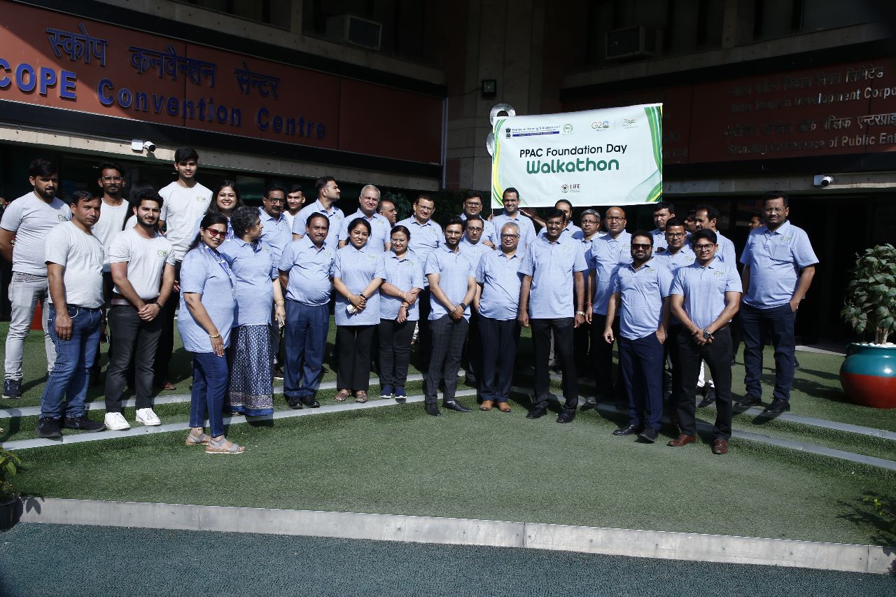 Walkathon on PPAC Foundation Day